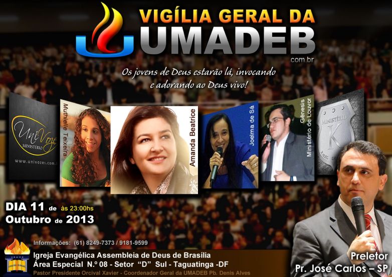 Vigília da UMADEB 2013
